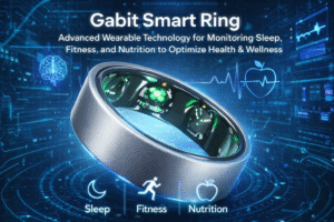 Gabit Smart Ring: Advanced Wearable Technology for Monitoring Sleep, Fitness, and Nutrition to Optimize Health and Wellness