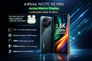 Infinix Note 60 Pro India Launch: Specs & Pre-Book Offers