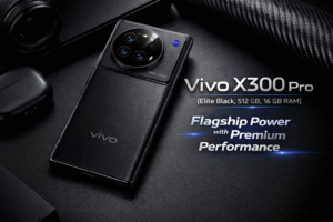 Vivo X300 Pro (Elite Black, 512 GB, 16 GB RAM) – Flagship Power with Premium Performance